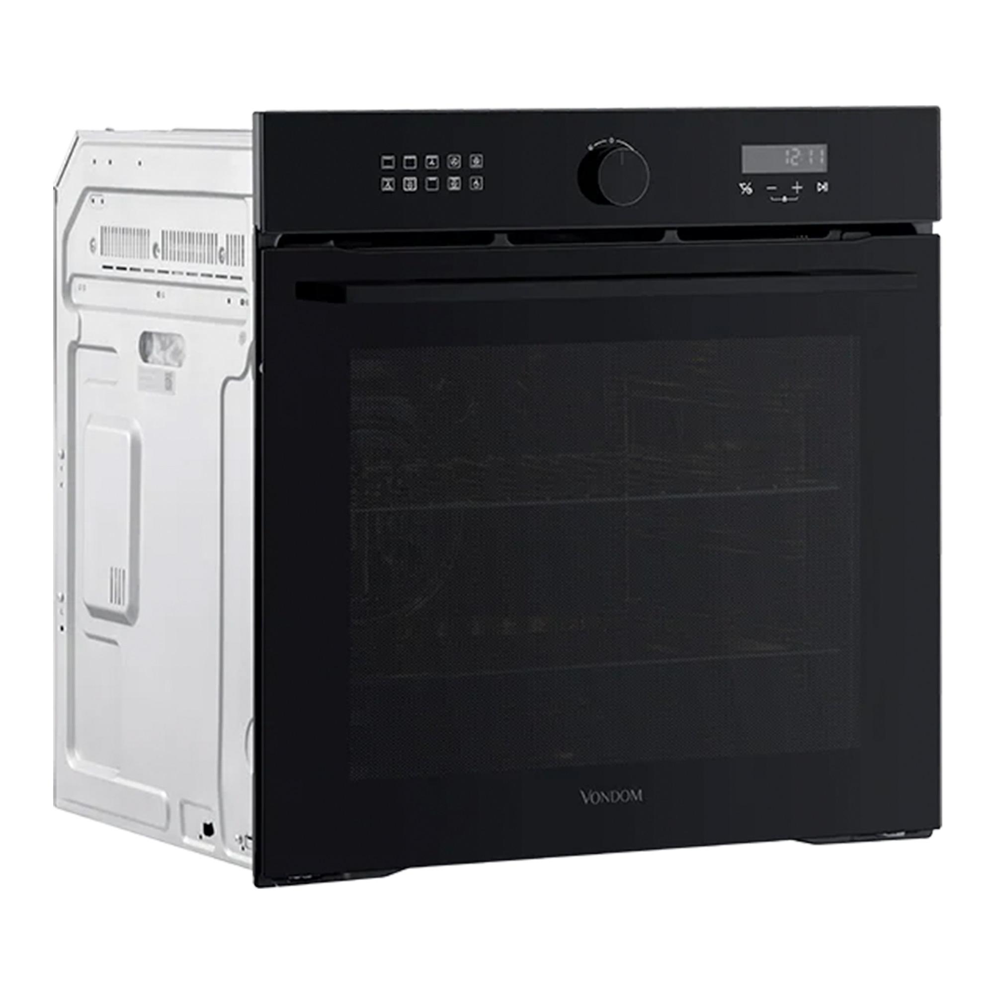 Horno Electrico Vondom Empotrable 60 Cm 73 Litros Negro